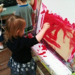 Ruby easel