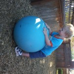 Anthony with the ball