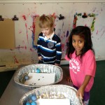 Anthony and Nerissa Golf Ball Painting