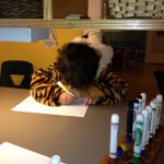 Nate at the writing center